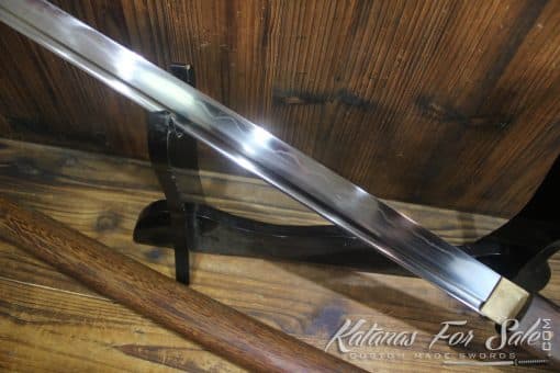 Japanese Hand Forged T10 Clay Tempered Shirasaya Ninjato - Image 7