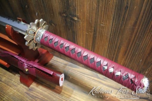 T10 Clay Tempered Japanese Katana Sword with Hadori Polish - Image 7