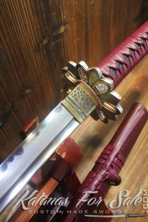 T10 Clay Tempered Japanese Katana Sword with Hadori Polish - Image 2