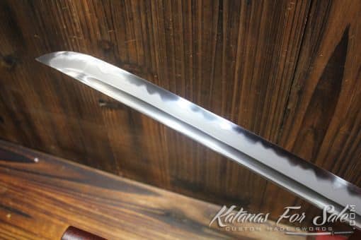T10 Clay Tempered Japanese Katana Sword with Hadori Polish - Image 11