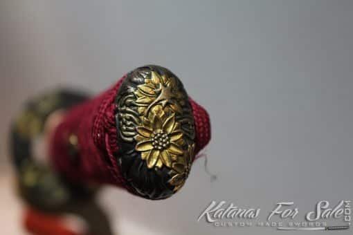 T10 Clay Tempered Samurai Wakizashi High Quality Copper Fittings - Image 9
