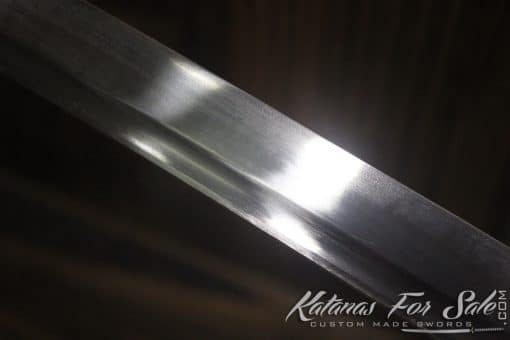 Japanese Shirasaya Katana 1060 Carbon Steel and Rosewood - Image 6
