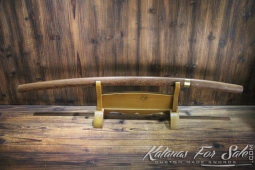 Japanese Shirasaya Katana 1060 Carbon Steel and Rosewood - Image 11