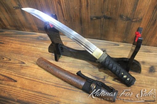 Japanese Tanto T10 Folded Clay Tempered Steel - Image 10