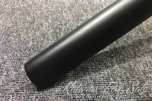 Matt Black Lacquered Wood