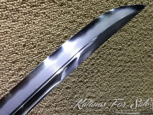 Dao Sword T10 Folded Clay Tempered Steel with Hadori Polish - Image 8