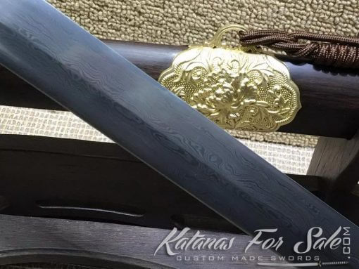 Chinese Jian Sword 1095 Folded Carbon Steel - Image 5