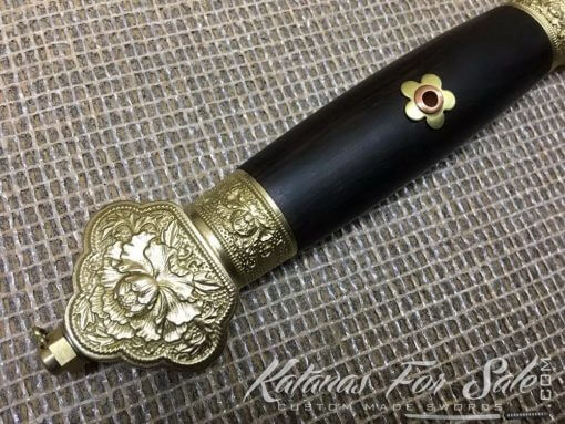 Chinese Jian Sword 1095 Folded Carbon Steel - Image 8