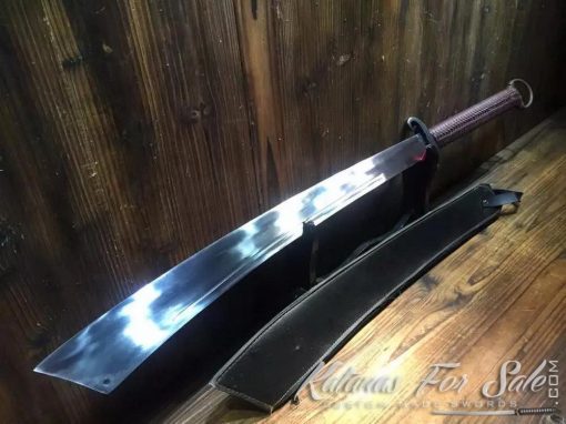 Massive Chinese Dadao Sword Full Tang 1060 Carbon Steel