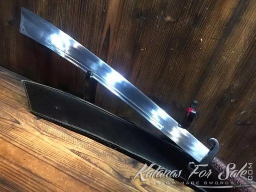 Massive Chinese Dadao Sword Full Tang 1060 Carbon Steel - Image 5