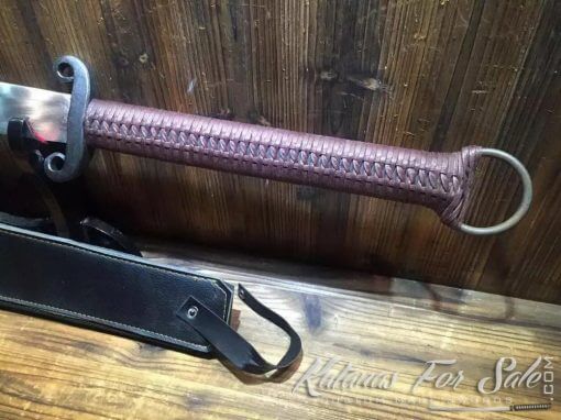 Massive Chinese Dadao Sword Full Tang 1060 Carbon Steel - Image 6