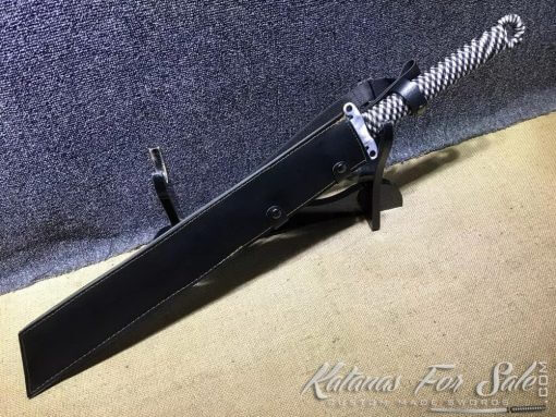 1060 Carbon Steel Chinese Broadsword - Image 4