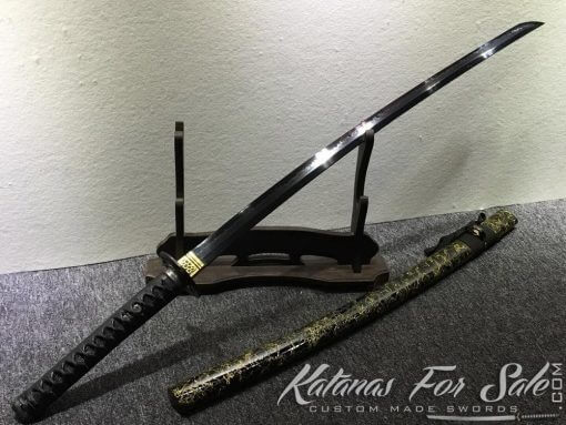 Black Blade Katana T10 Clay Tempered Steel with Hadori Polish (With Changes - See Details Below) - Image 8