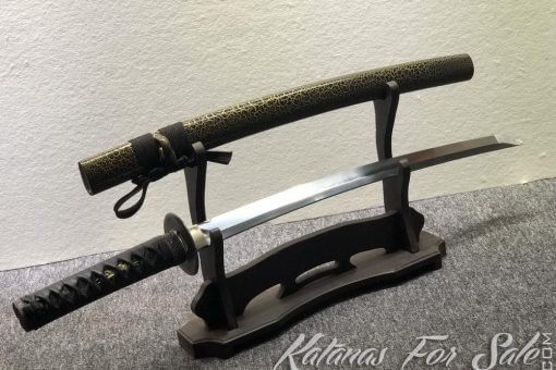 1095 Folded Steel Wakizashi Sword