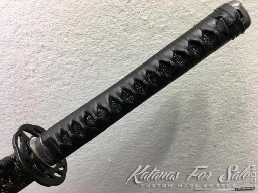 Black Blade Katana T10 Clay Tempered Steel with Hadori Polish (With Changes - See Details Below) - Image 5