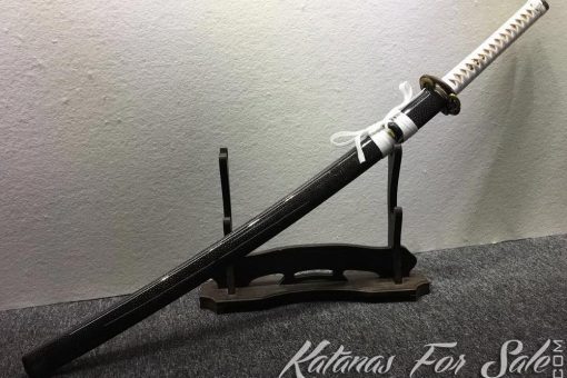 Handmade Katana Sword T10 Folded Clay Tempered Steel