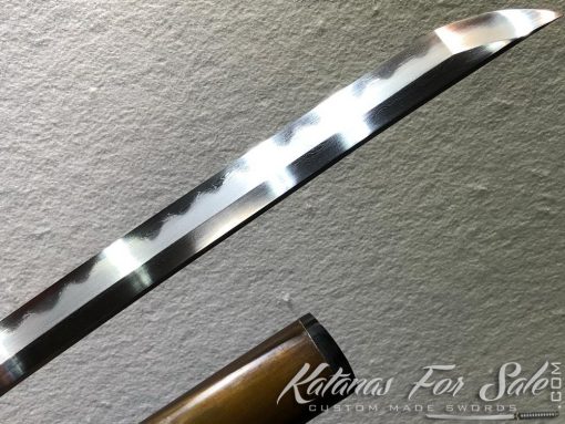 Battle Ready Katana T10 Folded Clay Tempered Steel with Hadori Polish - Image 11