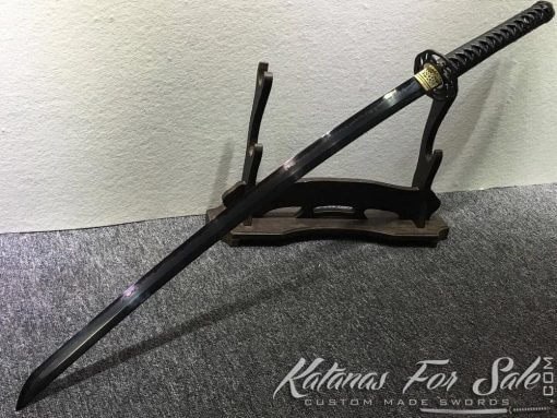 Black Blade Katana T10 Clay Tempered Steel with Hadori Polish (With Changes - See Details Below) - Image 2