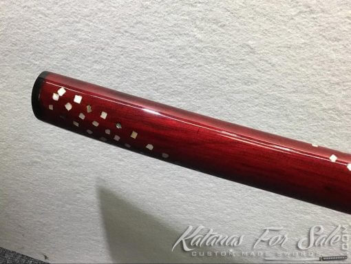 T10 Folded Steel Purple Blade Katana Sword - Image 10