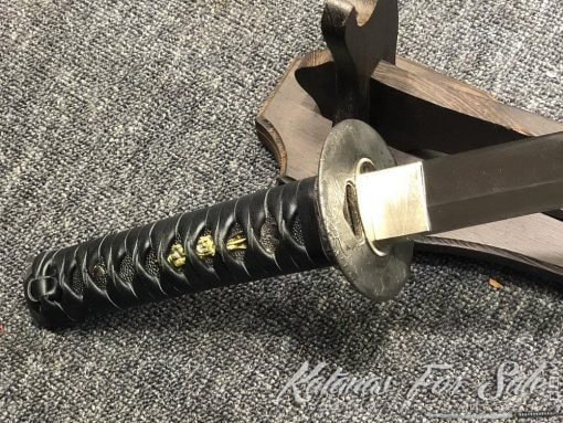 1095 Folded Steel Wakizashi Sword - Image 13