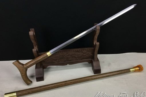 Sword Cane 1095 Folded Carbon Steel