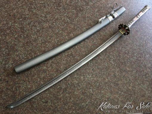 Japanese Katana T10 Clay Tempered Steel with Hadori Polish - Image 5