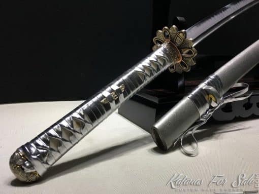 Japanese Katana T10 Clay Tempered Steel with Hadori Polish - Image 3