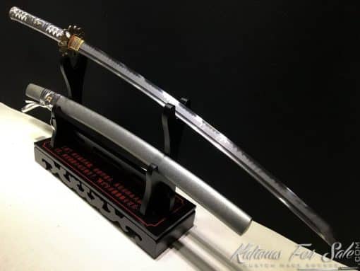 Japanese Katana T10 Clay Tempered Steel with Hadori Polish - Image 6