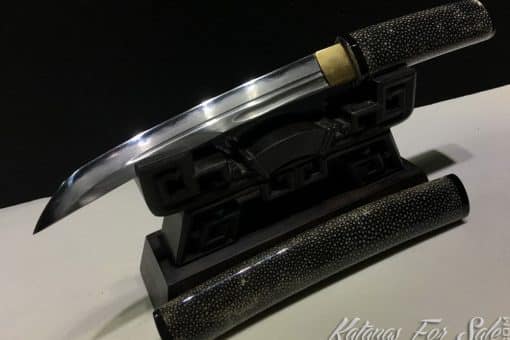 Tactical Tanto T10 Folded Clay Tempered Steel with Hadori Polish
