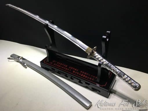 Japanese Katana T10 Clay Tempered Steel with Hadori Polish - Image 7