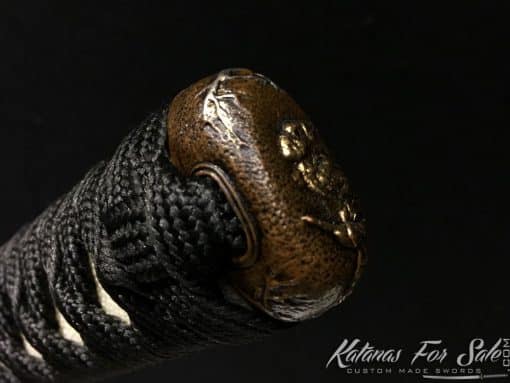 Duo Katana and Wakizashi Sword Set T10 Folded Clay Tempered Steel with Hadori Polish - Image 23