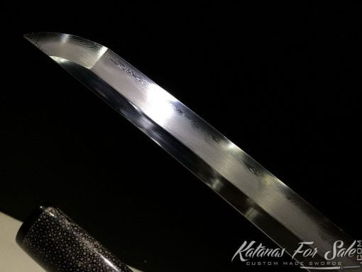 Duo Katana and Wakizashi Sword Set T10 Folded Clay Tempered Steel with Hadori Polish - Image 22