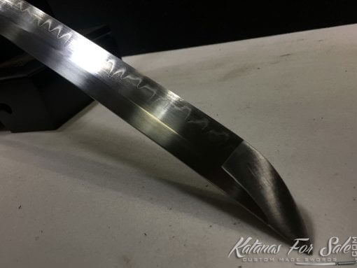 Katana T10 Clay Tempered Steel Red Leopard Saya - Image 10