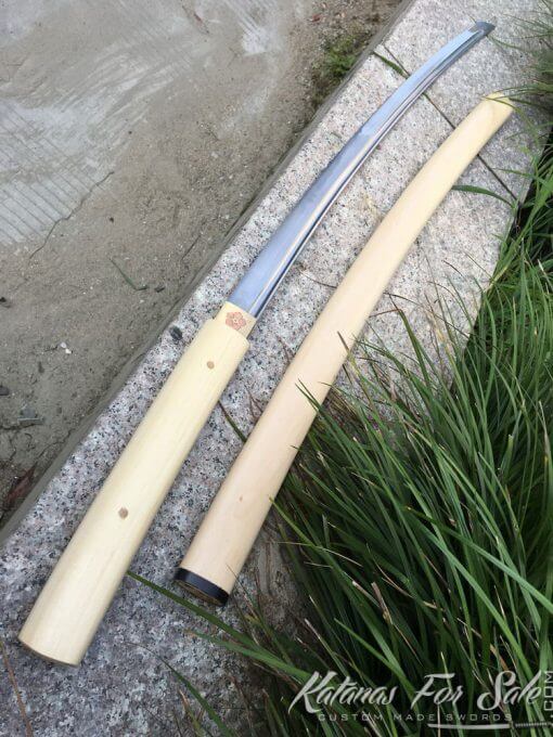 Shirasaya Katana blade 9260 Spring Steel - Image 10