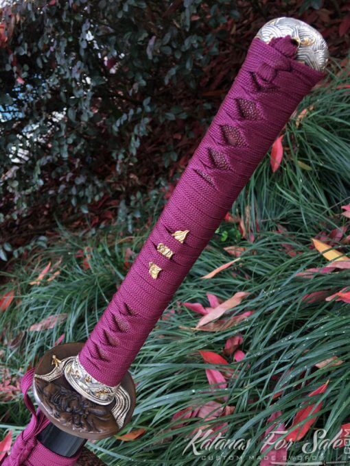 Ninja sword T10 Folded Clay Tempered Steel - Image 9