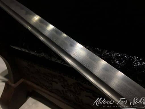 Ninja sword T10 Folded Clay Tempered Steel - Image 10