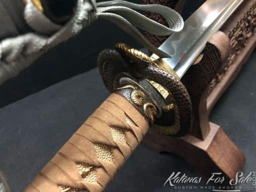 Katana T10 Folded Clay Tempered Steel - Image 12