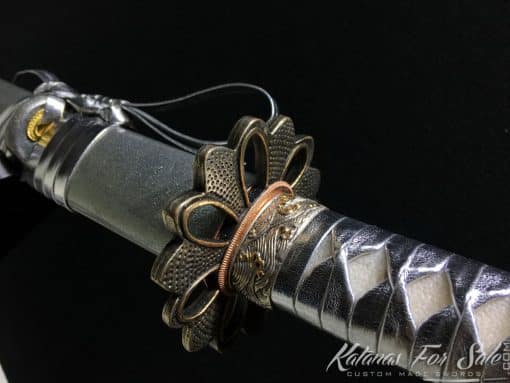 Japanese Katana T10 Clay Tempered Steel with Hadori Polish