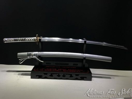 Japanese Katana T10 Clay Tempered Steel with Hadori Polish - Image 2