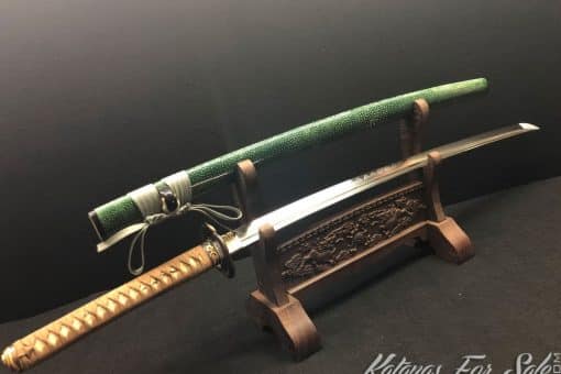 Katana T10 Folded Clay Tempered Steel