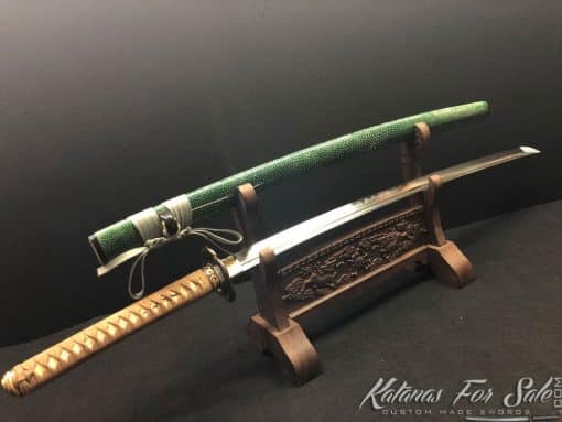 Katana T10 Folded Clay Tempered Steel