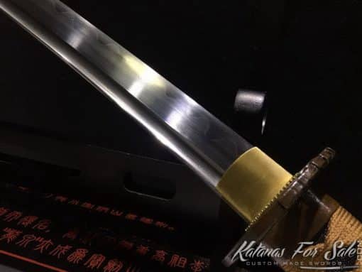 Tactical Katana T10 Folded Clay Tempered Steel - Image 10