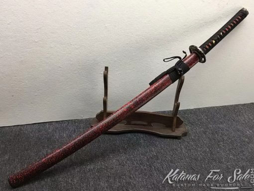 Katana Samurai Sword T10 Folded Clay Tempered Steel with Hadori Polish - Image 15