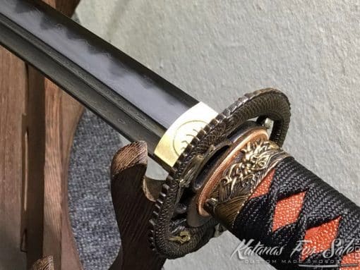 Katana Samurai Sword T10 Folded Clay Tempered Steel with Hadori Polish - Image 22