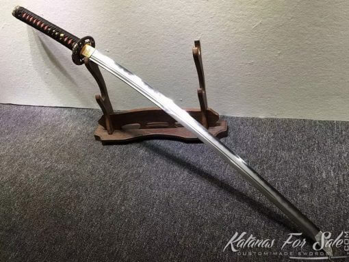 Katana Samurai Sword T10 Folded Clay Tempered Steel with Hadori Polish - Image 23