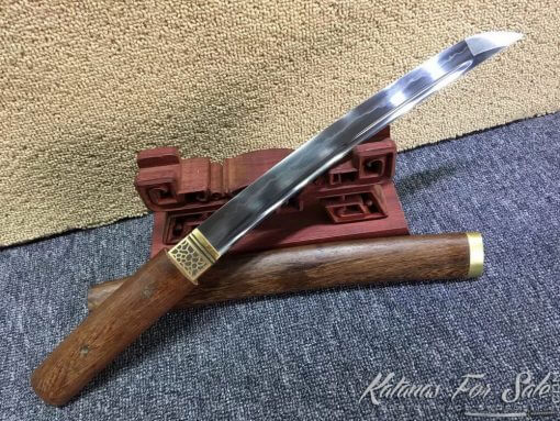 Shirasaya Tanto blade T10 Clay Tempered Steel - Image 5
