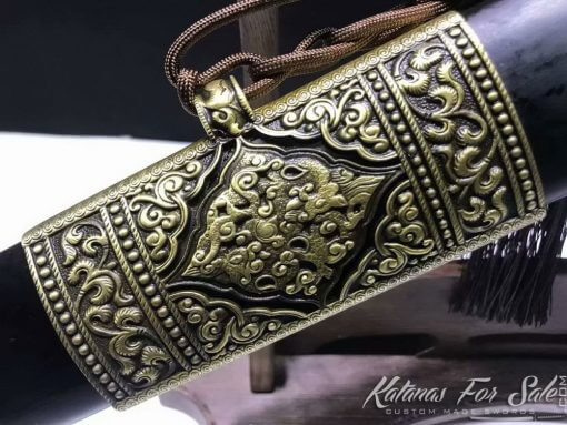 1095 Folded Carbon Steel Chinese Jian Sword - Image 8