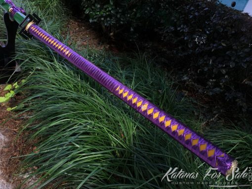 Large Nagamaki sword 1060 Carbon Steel - Image 5