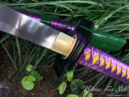 Large Nagamaki sword 1060 Carbon Steel - Image 4
