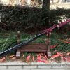 Ninja sword T10 Folded Clay Tempered Steel